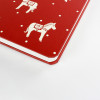 A6L Six Piece Set Spiral Notebook White Horse Nordic French Design Tall Horse Head Cover High Quality Paper 100 Sheets Diary