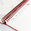 A6L Six Piece Set Spiral Notebook White Horse Nordic French Design Tall Horse Head Cover High Quality Paper 100 Sheets Diary