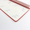 A6L Six Piece Set Spiral Notebook White Horse Nordic French Design Tall Horse Head Cover High Quality Paper 100 Sheets Diary