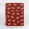 Custom Printed Zebra Pattern Spiral Luxury A4 Hardcover Cardboard Writing Journal 100 Sheets Loose-Leaf Paper PU Cover Gift