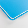 A6 Soft Cover Trace Fabric Business Luxury Spiral-Bound Daily Planner Notebook Digital Printing Custom Logo Option 100 Sheets