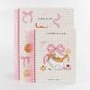 Custom Printed Cat Pattern Spiral Notebook Hardcover Cute Pink Coil Diary for Girls Stationery