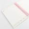 Custom Printed Cat Pattern Spiral Notebook Hardcover Cute Pink Coil Diary for Girls Stationery