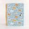 Custom Cute Dog Print Spiral Binding Loose-Leaf A4 Hardcover Offset Paper Gift Notebook Journal School Office 100 Sheets
