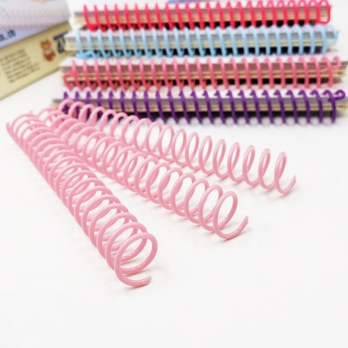 YPS Plastic PET Spiral Binding Coil Single Loop for Notebook Binding