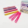 YPS Plastic PET Spiral Binding Coil Single Loop for Notebook Binding