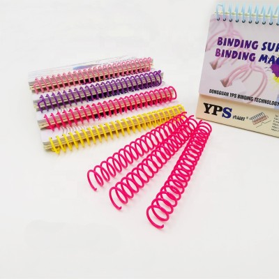 Plastic PET Spiral Binding Coil Single Loop Manufacturer - OEM/ODM Custom Coils for Industrial Notebook Binding & Bulk Supply