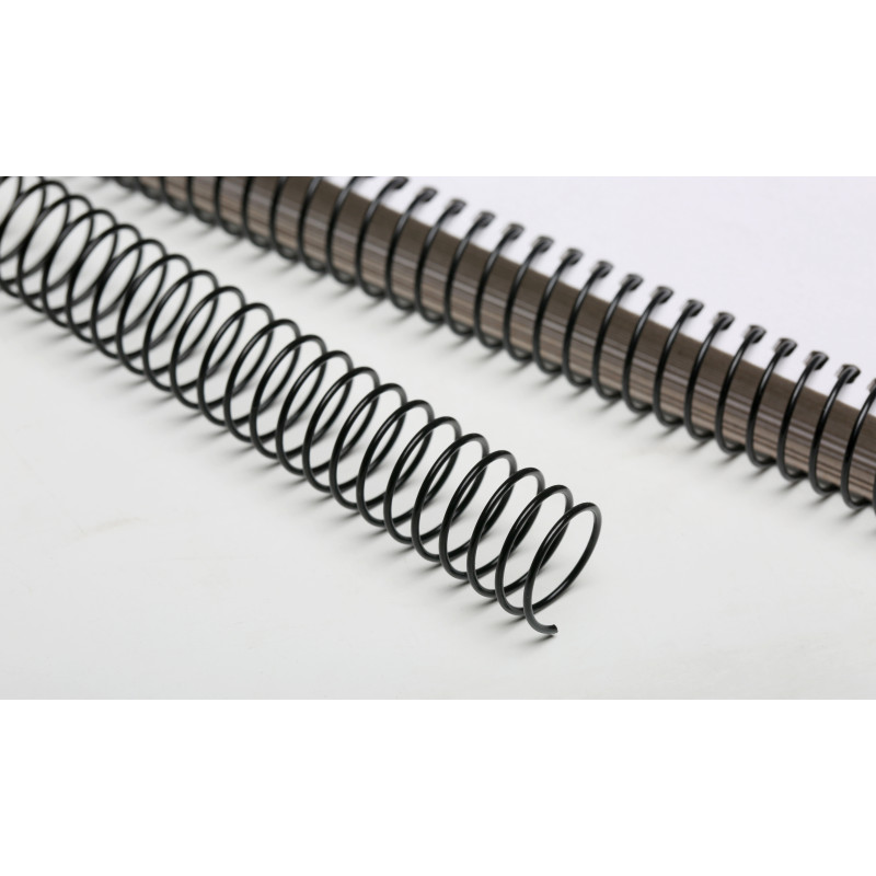 Single Spiral Binding Coil Wire Manufacturer (OEM/ODM) - Eco-friendly Iron Metal Custom Color, All Standard A/B Series Sizes, Wholesale Supply for Professional Binding Projects.