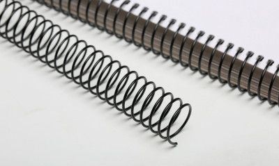 Single Spiral Binding Coil Wire Manufacturer (OEM/ODM) - Eco-friendly Iron Metal Custom Color, All Standard A/B Series Sizes, Wholesale Supply for Professional Binding Projects.