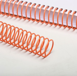Luxury Eco-friendly Iron Metal Single Spiral Binding Coil Wire Customized Color Various Sizes (A4/A3/A5/B5/A6/A7) ISO9001