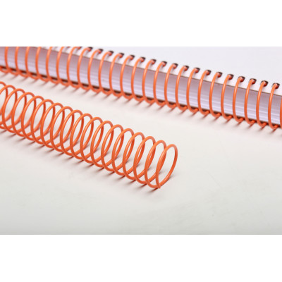 Luxury Eco-friendly Iron Metal Single Spiral Binding Coil Wire Customized Color Various Sizes (A4/A3/A5/B5/A6/A7) ISO9001