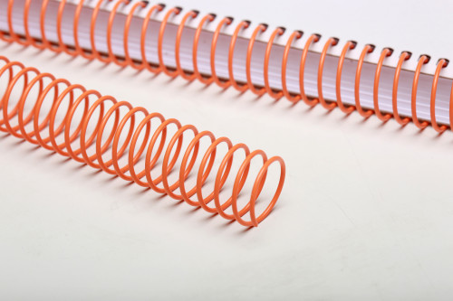 Luxury Eco-friendly Iron Metal Single Spiral Binding Coil Wire Customized Color Various Sizes (A4/A3/A5/B5/A6/A7) ISO9001