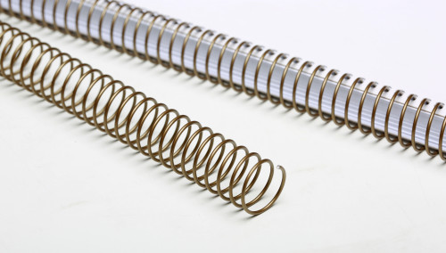 Luxury Eco-friendly Iron Metal Single Spiral Binding Coil Wire Customized Color Various Sizes (A4/A3/A5/B5/A6/A7) ISO9001