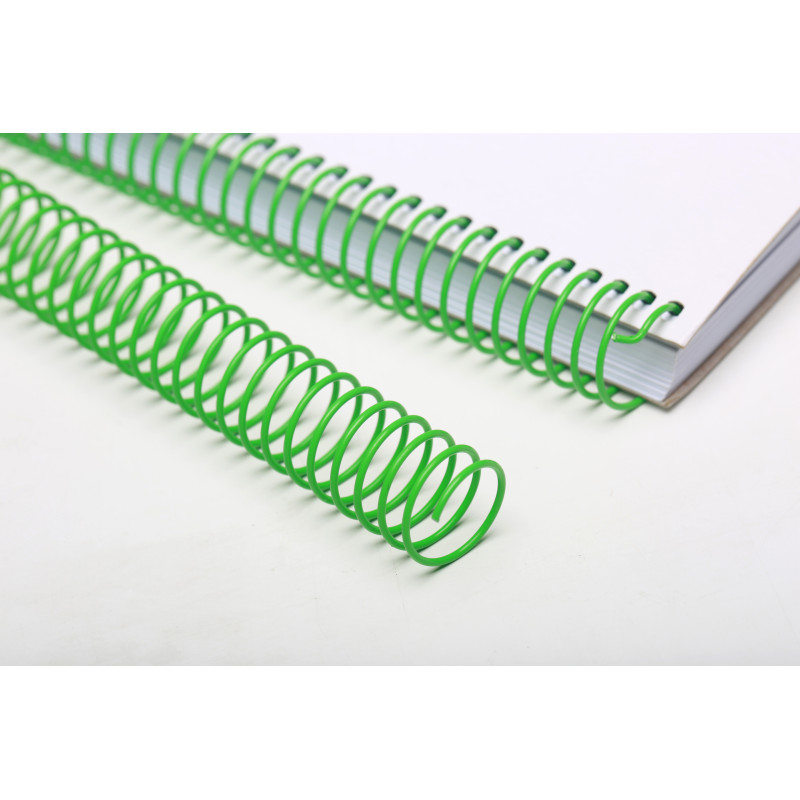 Luxury Eco-friendly Iron Metal Single Spiral Binding Coil Wire Customized Color Various Sizes (A4/A3/A5/B5/A6/A7) ISO9001