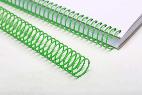 Luxury Eco-friendly Iron Metal Single Spiral Binding Coil Wire Customized Color Various Sizes (A4/A3/A5/B5/A6/A7) ISO9001