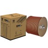 Yps Nylon Coated Twin Loop Double Wire Binding Spool Model 1/4-1-1/2" Multiple Sizes & Colors Guangdong Made