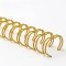 Double Loop Binding Wire Custom OEM/ODM Production, Metal Multi-Color Solutions for Professional A4/A5 Notebook Binding, Factory Direct Global Supply