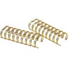 Metal Various Colors Twin Loops Binding Wire , Double Rings for A5/A4 Notebook, Office & School Binding Supplies
