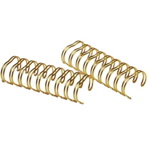Metal Various Colors Twin Loops Binding Wire , Double Rings for A5/A4 Notebook, Office & School Binding Supplies