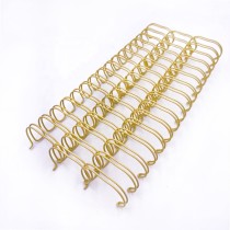 Metal Various Colors Twin Loops Binding Wire , Double Rings for A5/A4 Notebook, Office & School Binding Supplies