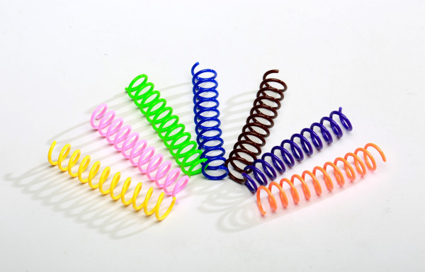 YPS Plastic PET Spiral Binding Coil Single Loop for Notebook Binding