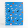 Spiral Notebook OEM ODM Manufacturer | Custom Pet Dog Pattern Diary Planners with Colorful Pages for Wholesale Office Supply & Corporate Gifting.