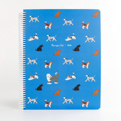 Custom Spiral Notebooks & Diary Planners OEM/ODM Supplier | Wholesale Pet Dog Pattern Notebooks with Colorful Pages for Brand Importers & Distributors