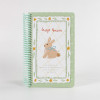 A5 MINI PET Spiral Notebook - Cute Bunny Floral Journal