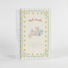 A5 MINI PET Spiral Notebook - Cute Bunny Floral Journal