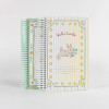 A5 MINI PET Spiral Notebook - Cute Bunny Floral Journal