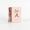 Cute Chef Bear Spiral Notebook | Freely Choose Cover Patterns, Inner Page Layouts & Wire Colors