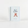 Cute Chef Bear Spiral Notebook | Freely Choose Cover Patterns, Inner Page Layouts & Wire Colors