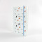 Customizable Light Blue Plaid Puppy Hardcover Elastic Notebook | Supports Custom Text/Logo & Free Inner Page Selection