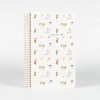 Cute A5 MINI Spiral Journal for Girls - Cat & Coffee Daily Planner Diary