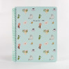 YPS A4 Spiral Notebook - Cute Cat & Coffee Pastel Journal