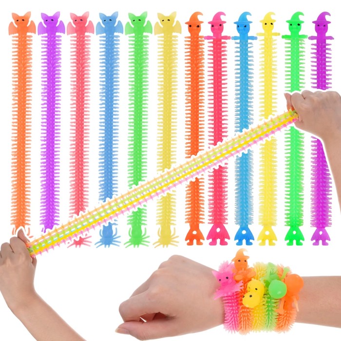 Halloween TPR Stretchable Anti-Pressure Handband Toy Fidget Stretchy Strings Stress Relief Toys