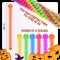 Halloween TPR Stretchable Anti-Pressure Handband Toy Fidget Stretchy Strings Stress Relief Toys