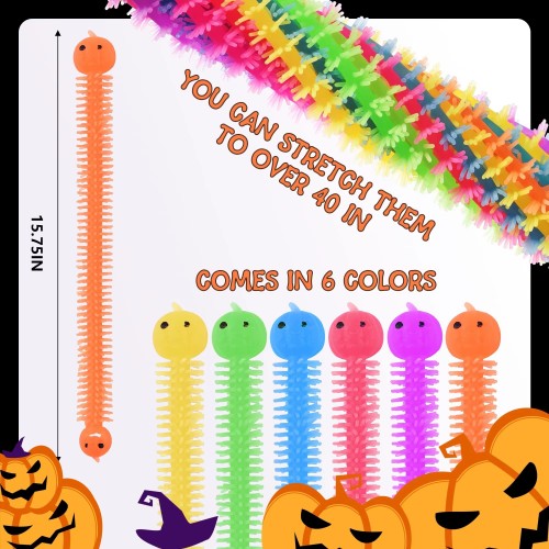 Halloween TPR Stretchable Anti-Pressure Handband Toy Fidget Stretchy Strings Stress Relief Toys