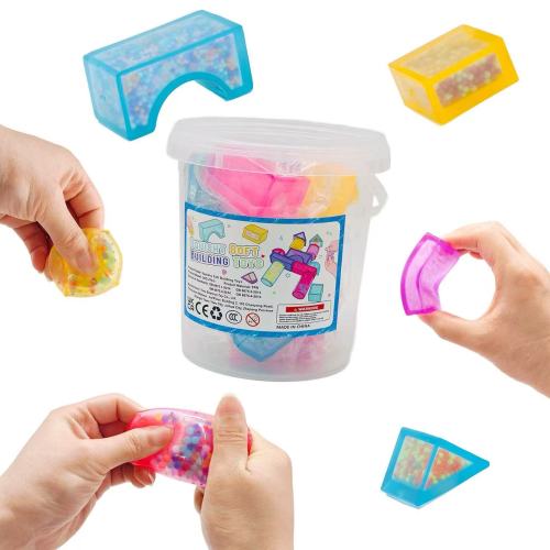 TPR Building toys that can be stretched and kneaded - ideal gifts for birthday and festival parties