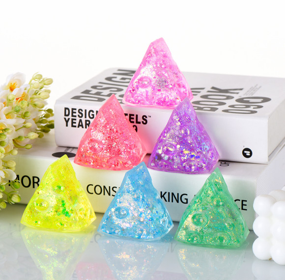 Playgoro Cheese-shaped maltose stress toys gifts for kids birthday and festival parties toys