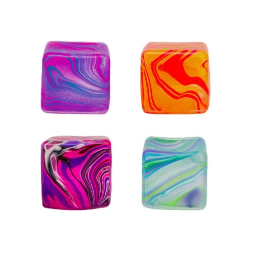 Square-shaped stress relief toy textured maltose venting toy for kids party birthday holiday gift