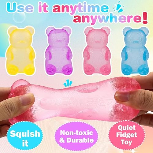 Gummy Bear & Sugar Maltose Ball Toy Designs Anxiety Relief Focus Toy Stress Ball