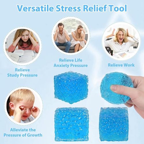 Square Water ripples stress-relieving venting toy maltose for kids party birthday holiday gift