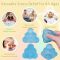 Frosted Triangle Ice Cube Squishy Toy Anxiety Relief and Focus Soft Sensory Squishy Toys