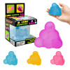 Frosted Triangle Ice Cube Squishy Toy Anxiety Relief and Focus Soft Sensory Squishy Toys