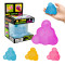 Frosted Triangle Ice Cube Squishy Toy Anxiety Relief and Focus Soft Sensory Squishy Toys