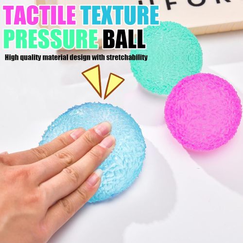 Soft Sensory Squeeze Stress Ball Textured Fidget Toys for Kids Adults Anxiety Relief Party Gifts