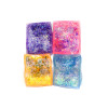 Playgoro cuboid Colorful sequins maltose stress toys gifts for kids birthday and festival parties