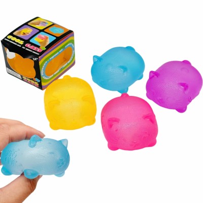 Gummy cat & Sugar Maltose Ball Toy Designs Anxiety Relief Focus Toy Stress Ball