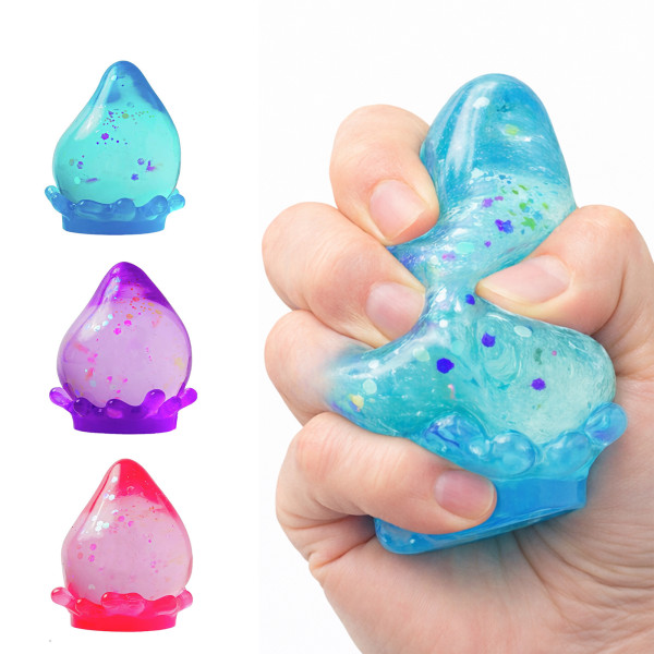 Gummy Water Drop & Sugar Maltose Ball Toy Designs Anxiety Relief Focus Toy Stress Ball